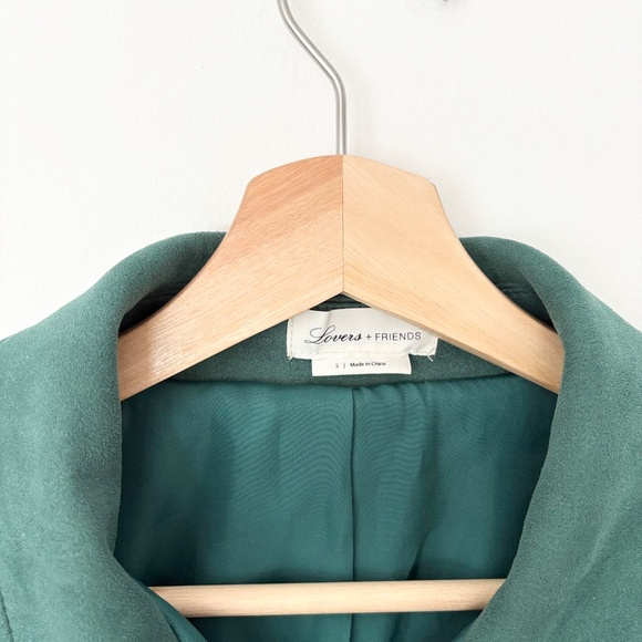 Lovers + friends Nanette faux suede crop jacket - Picture 7 of 9